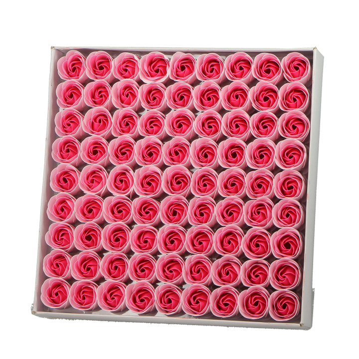 Rose en papier de savon 3g rose