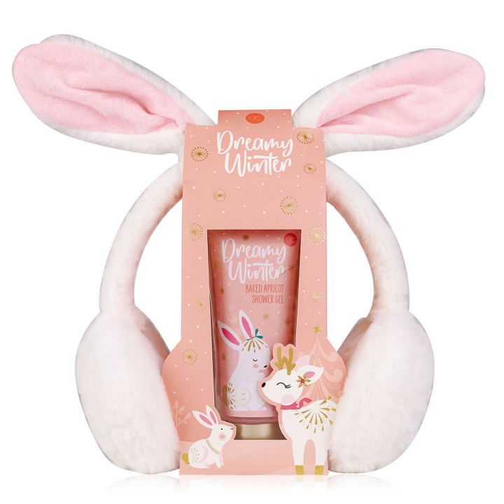 PROMO Coffret pour le corps  DREAMY WINTER & cache oreilles de lapin