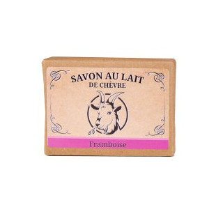 PROMO Savon au lait de Chèvre FRAMBOISE