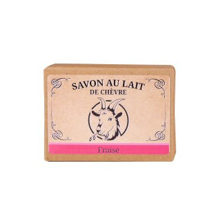PROMO Savon au lait de Chèvre FRAISE