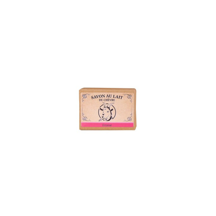 PROMO Savon au lait de Chèvre FRAISE