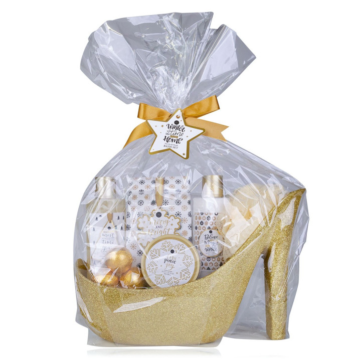 Coffret chaussure pailletée pour le corps WINTER MAGIC