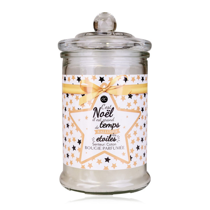 PROMO Bougie (15x8 cm) WINTER MAGIC senteur Coton