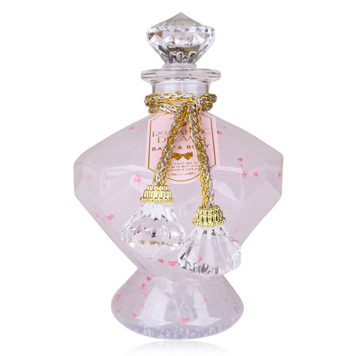 Gel douche & Bain moussant DIAMANT 650ml,Senteur Rose