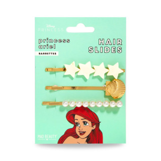 PROMO Set de 3 barrettes cheveux DISNEY POP PRINCESS Ariel