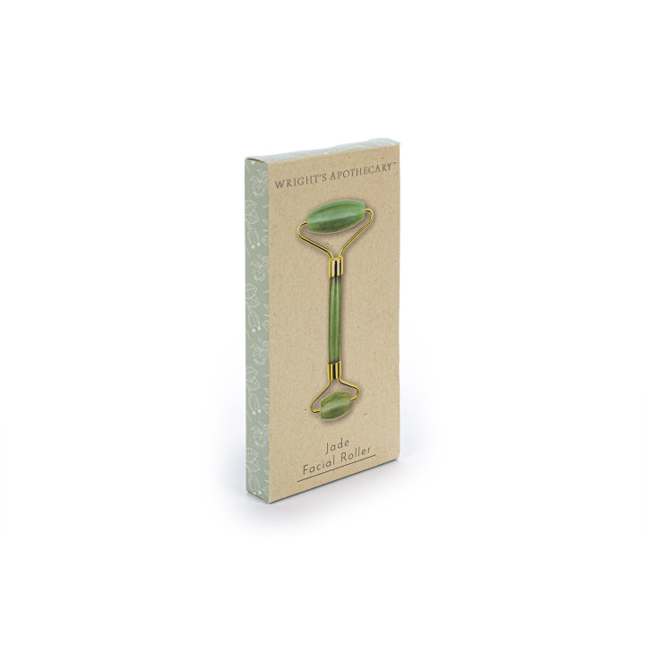 PROMO Rouleau de massage visage jade vert