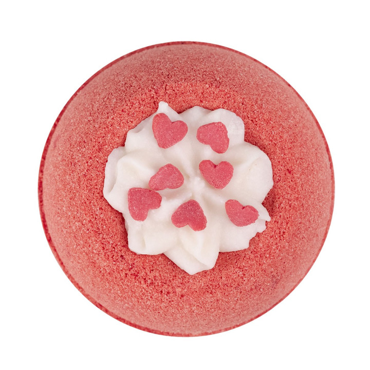 Boule effervescente "BE MY BABY " 180g, senteur  Fruit de la Passion